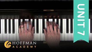 Major amp Minor Triads  Piano Lesson 135  Hoffman Academy [upl. by Salem]