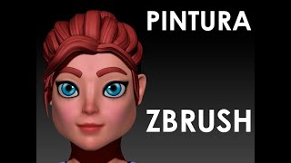 PINTAR EN ZBRUSH  ZBRUSH [upl. by Inahs]