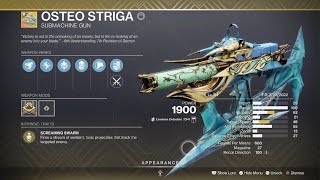 Destiny 2 A PvP Match With Every Exotic Osteo Striga [upl. by Orthman54]