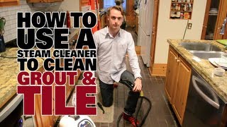 How to Steam Clean Grout amp Tile  Dupray [upl. by Essam]