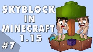 Easy Passive Mob Farm  Skyblock In Minecraft 115 Episode 7 [upl. by Yrome]