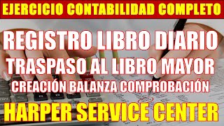 Ejercicio Contabilidad Completo  Parte 01 [upl. by Santa]