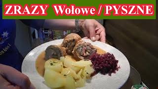 ZRAZY WOŁOWE PRZEPIS ZAWIJANE W SOSIE WŁASNYM ROLADY DANIE ŚWIĄTECZNE babciabozenkagotuje Nr90 🧡💥 [upl. by Attenal308]