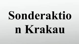 Sonderaktion Krakau [upl. by Doowron]