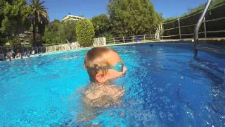 Cours de Natation Alex 4 ans On samuse sous leau 1 [upl. by Ntsud862]