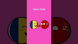 relationship changes in ww2 countryballs usa russia germany japan relationship uk [upl. by Andras586]