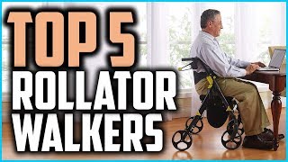 Top 5 Best Rollator Walkers With Seat In 2024 – Reviews amp Buying Guide [upl. by Mike]