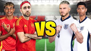 ENGLAND VS SPAIN CREATOR FOOTBALL MATCH [upl. by Netaf]