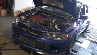 Evo 9 stock turbo k272 26psi 380whp 380wtq KP Tuning [upl. by Almund339]