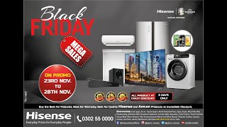 HISENSE 2023 BLACK FRIDAY PROMO [upl. by Yrreiht51]