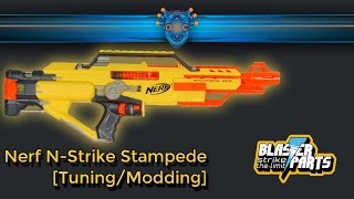 Nerf NStrike Stampede Mod TUNINGMODDING [upl. by Brandt]