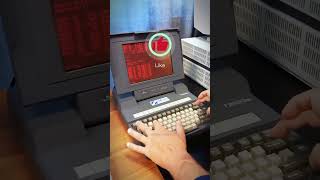 Toshiba T3100e del 1988 prova di accensione ASMR e test con CheckIt  ValorosoIT [upl. by Allenaj]