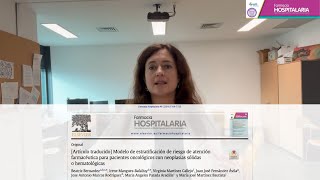 Entrevistas Revista Farmacia Hospitalaria Estratificación en Oncohematología Volumen 48 Número 3 [upl. by Ireg746]