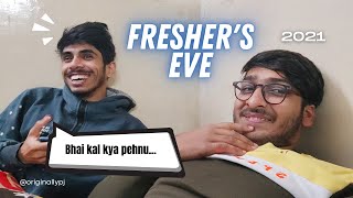 Types of people before freshers party  KIET  Tagore Hostel [upl. by Hyo]