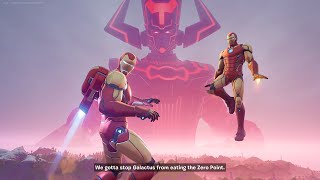 Fortnite Galactus Event on PS5 [upl. by Dnomaid380]