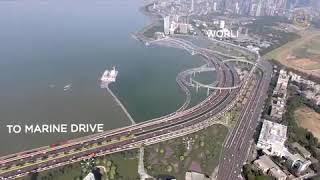 BMC shares its Coastal Road Project video for Mumbai [upl. by Assiluj]