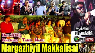 Margazhiyil Makkalisai  Dec 2023 Chennai  Director PaRanjith amp Cine celebrities [upl. by Luiza]