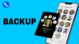 How To Backup On Eyecon App [upl. by Kinsler919]