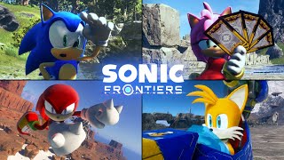 Sonic Frontiers Switch to ANY Character on ANY Island [upl. by Marquet661]