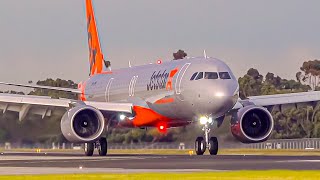 FIRST JETSTAR A321 LR Neo  Arrival into Melbourne Airport [upl. by Aneloc]