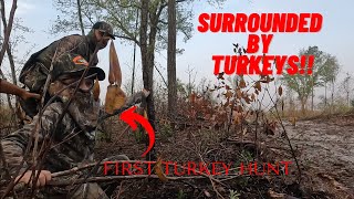 NC Youth Turkey Season 2023 Ray’s First Turkey Hunt [upl. by Devondra]