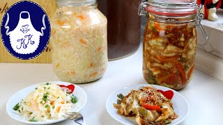 Kimchi aus Weißkohl zubereiten  vegan  Sauerkraut [upl. by Janelle129]