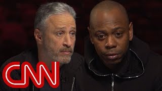 Jon Stewart Dave Chappelle talk Trump and comedy tour [upl. by Atalante422]