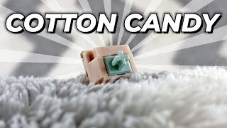 My FAVORITE Tactile Switch  Cotton Candy Switch Review [upl. by Aiden870]