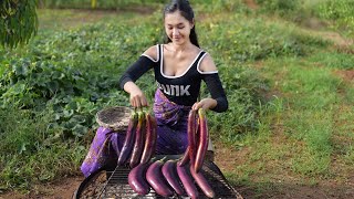 Cooked eggplants 2 recipe cook end eat in countryside fytacooking [upl. by Thebault]