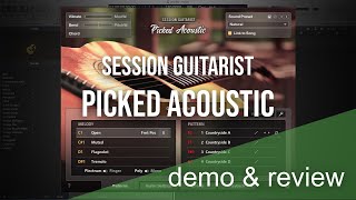 Session Guitarist  Picked Acoustic  Demo amp Review [upl. by Kolnick]