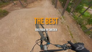 LAPS AT THE BEST BIKE PARK IN SWEDEN  Järvsö [upl. by Kerrill]