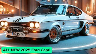 FIRST LOOK New 2025 Ford Capri Has Ford finally lost the plot [upl. by Kipper]