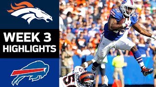 Broncos vs Bills  NFL Week 3 Game Highlights [upl. by Nikola]