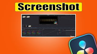 Erstelle ein Professionelles Thumbnail  Screenshot in Davinci Resolve 18 Ein Tutorial [upl. by Aihsetal89]