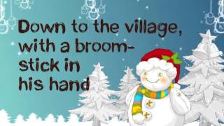 Frosty The Snowman Lyrics HD [upl. by Eitsyrhc550]