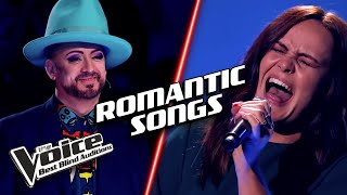 The most ROMANTIC songs of them all  The Voice Best Blind Auditions [upl. by Guod]