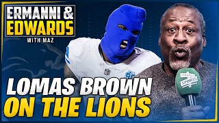 Lomas Brown on the Detroit Lions Wild Card Playoff Game [upl. by Imat]