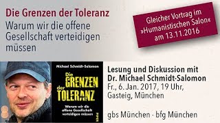 SchmidtSalomon • Lesung Die Grenzen der Toleranz [upl. by Ihp753]