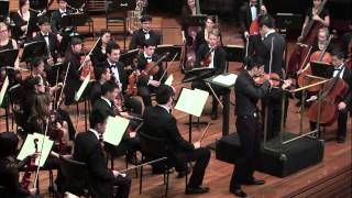 Tony Zhai plays Tchaikovsky violin concerto 1st movement [upl. by Tarra]