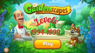 Gardenscapes Levels 19941999 walkthrough ios android [upl. by Kelila138]