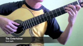 The Entertainer Scott Joplin Guitar 賣藝人 吉他 [upl. by Nuzzi]