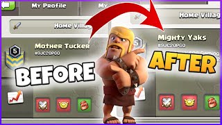 Want to CHANGE The Clan Name Do THIS Clash of Clans [upl. by Deeas]