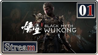 A New Journey Begins  Black Myth Wukong  Day 1 [upl. by Ahcsat472]