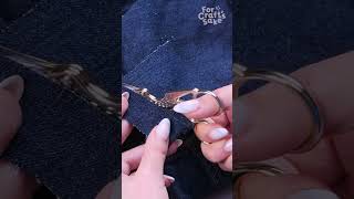 How to Fix Ripped Jeans [upl. by Christin]