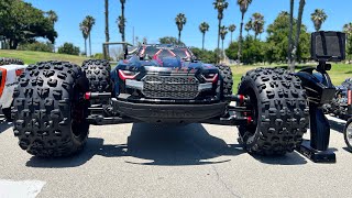 2024 Arrma Kraton 8S BLX EXB Bashing BRAND NEW [upl. by Shanie]