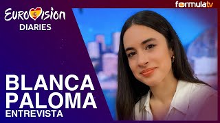 BLANCA PALOMA La puesta en escena del BENIDORM FEST y las limitaciones de TVE  Eurovisión Diaries [upl. by Hesky244]