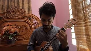 Nikosh kalo ei adhare  Ondhokar Ghore Paper Rhyme cover  The Nocturne  Ukulele [upl. by Fidelia743]