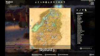 ESO Bangkorai Skyshard Locations [upl. by Abisha739]