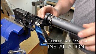 Lightweight Enhanced End Plate  K2 System Locking Lever Installation [upl. by Beth]