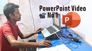 PowerPoint Video No 1 File Tab Part 1 [upl. by Severen]